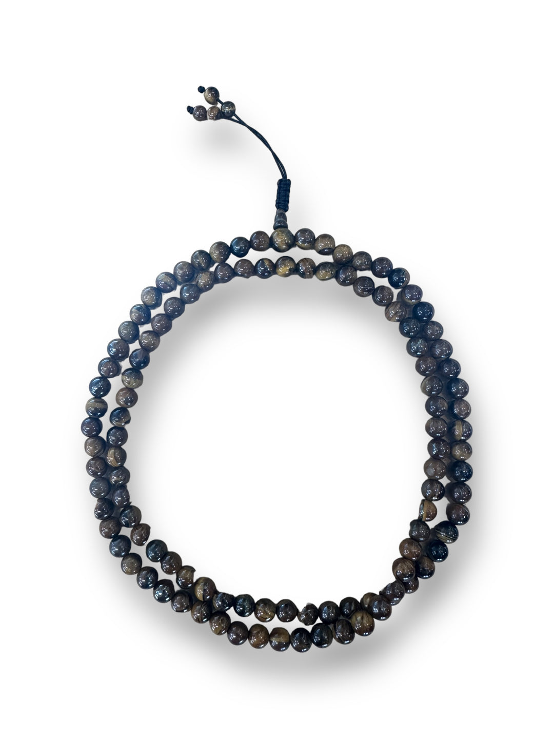 Adjustable Tiger's Eye Mala Bead