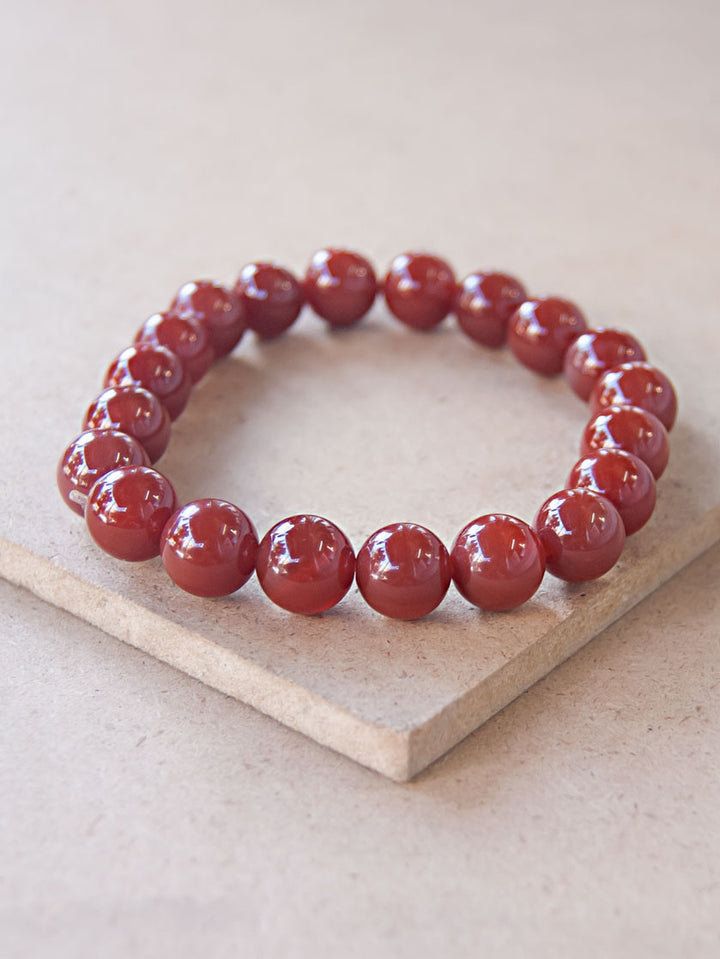 Mala Bracelet - Carnelian Mala Bracelet
