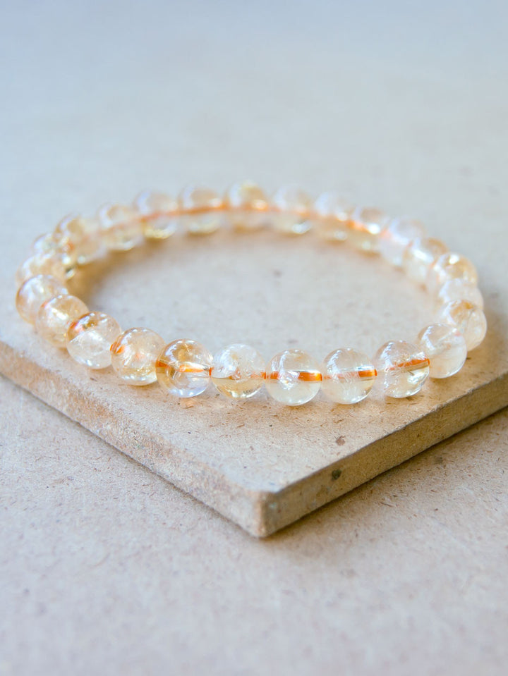 Mala Bracelet - Citrine Mala Bracelet