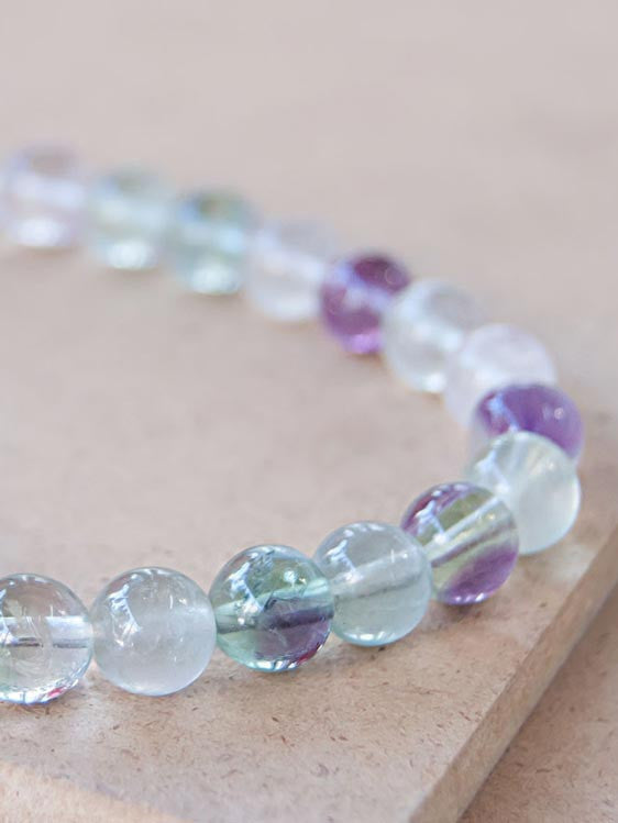 Fluorite Mala Bracelet