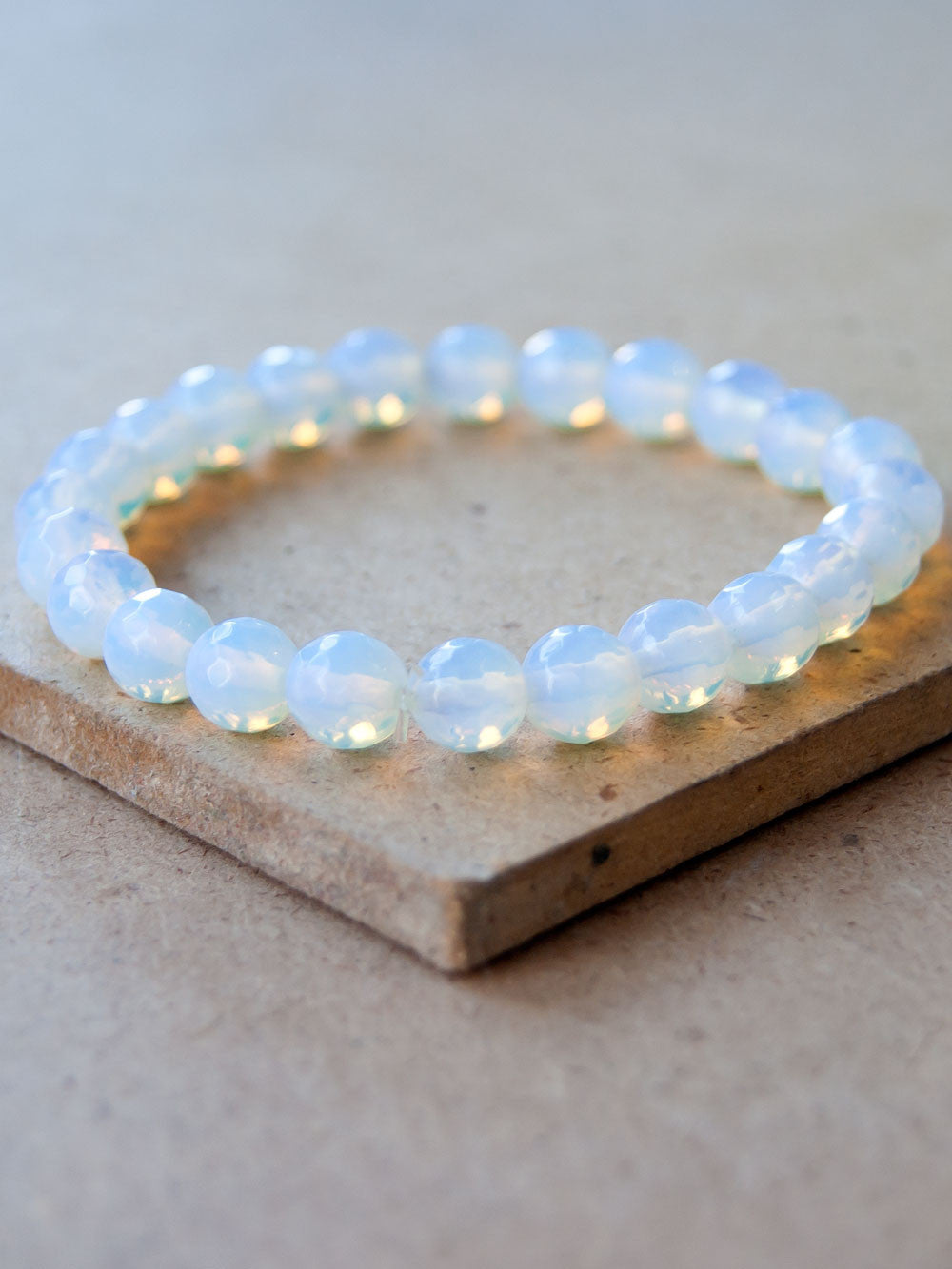 Mala Bracelet - Opal Light Mala Bracelet