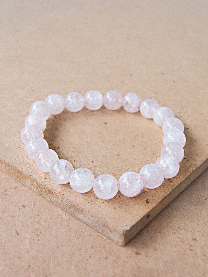 Mala Bracelet - Rose Quartz Mala Bracelet