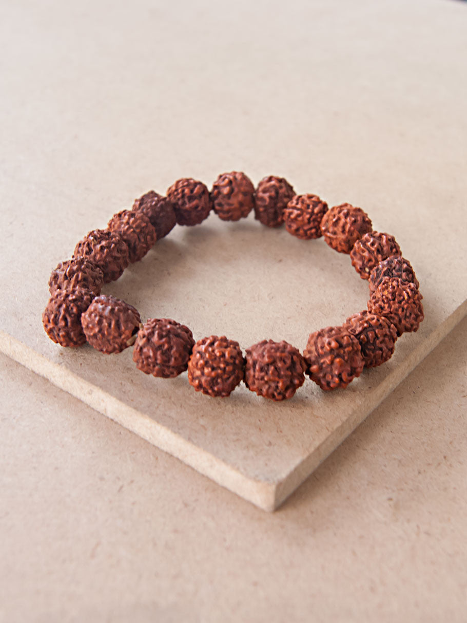 Mala Bracelet - Rudraksha Mala Bracelet