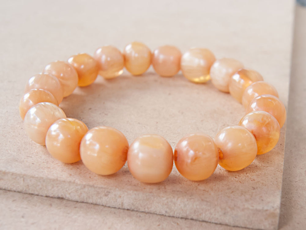 Mala Bracelet - Tibetan Amber Mala Bracelet