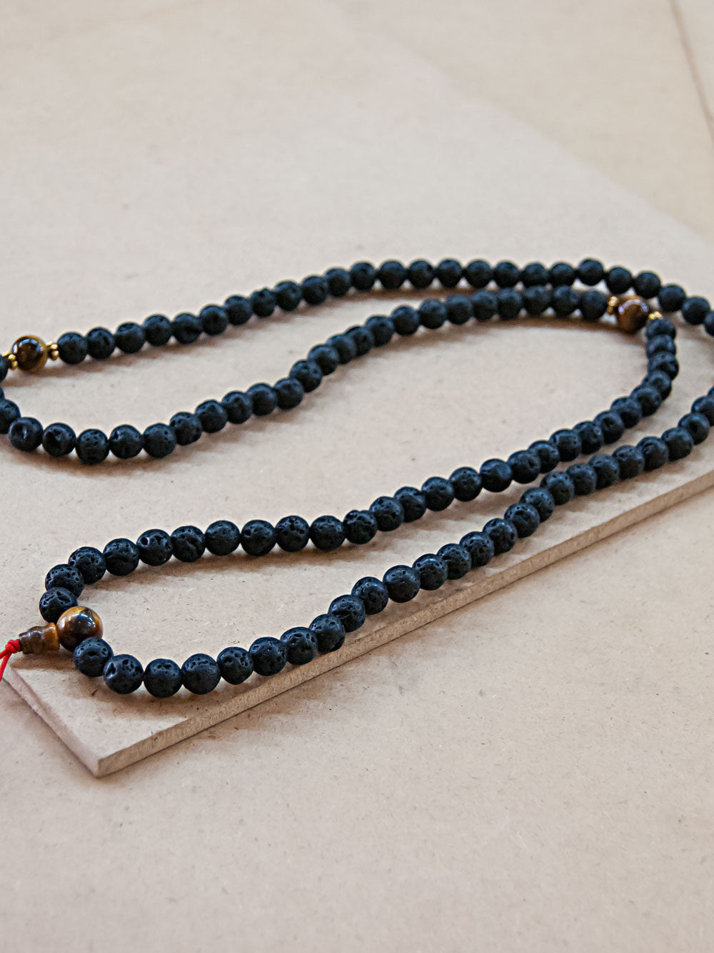 Lavastone Mala Bead