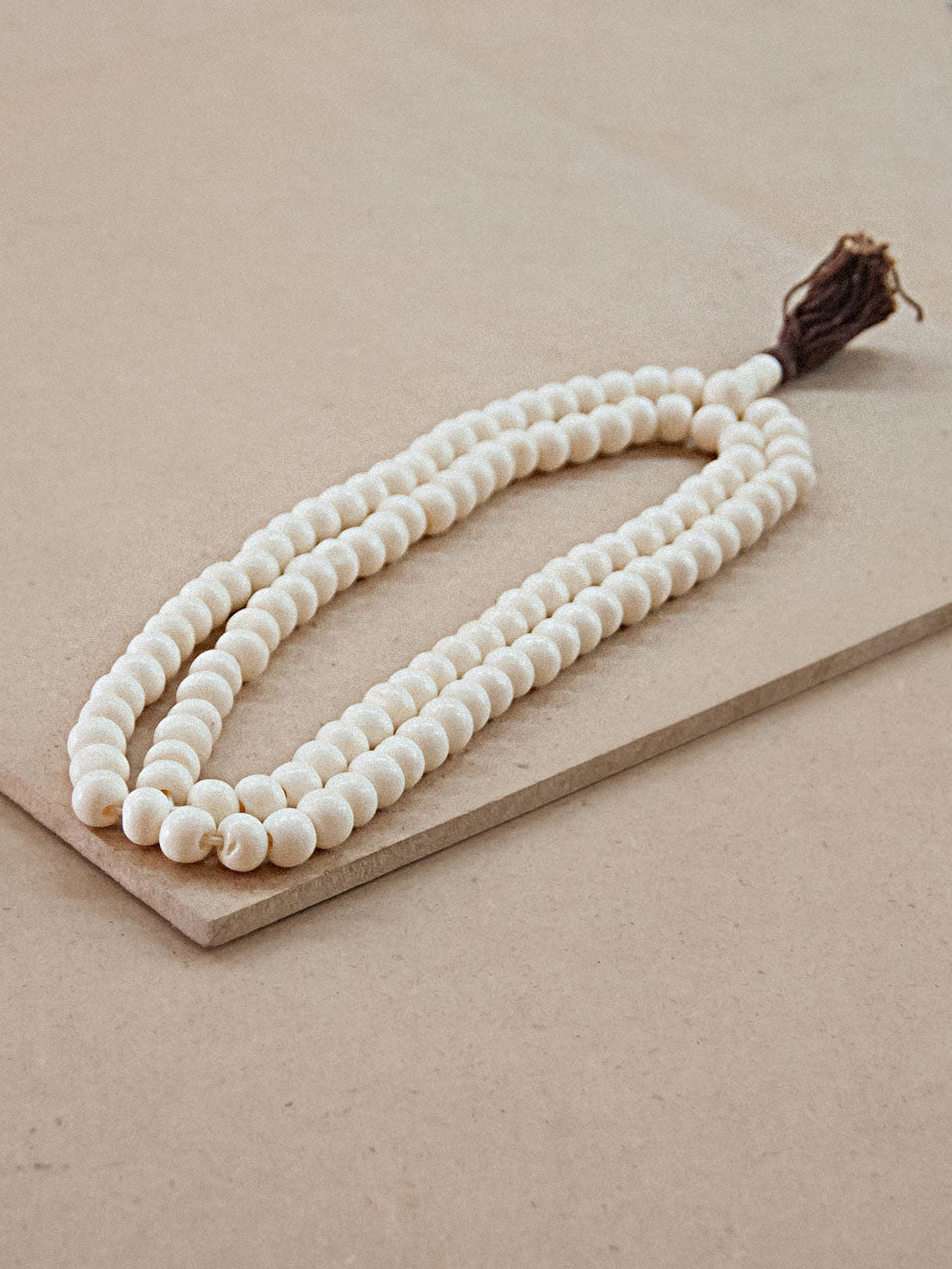 Plain Bone Mala Bead – Mandala Tibet