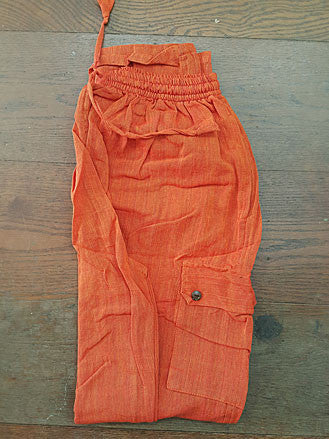 Pants - Cotton Cargo Pants