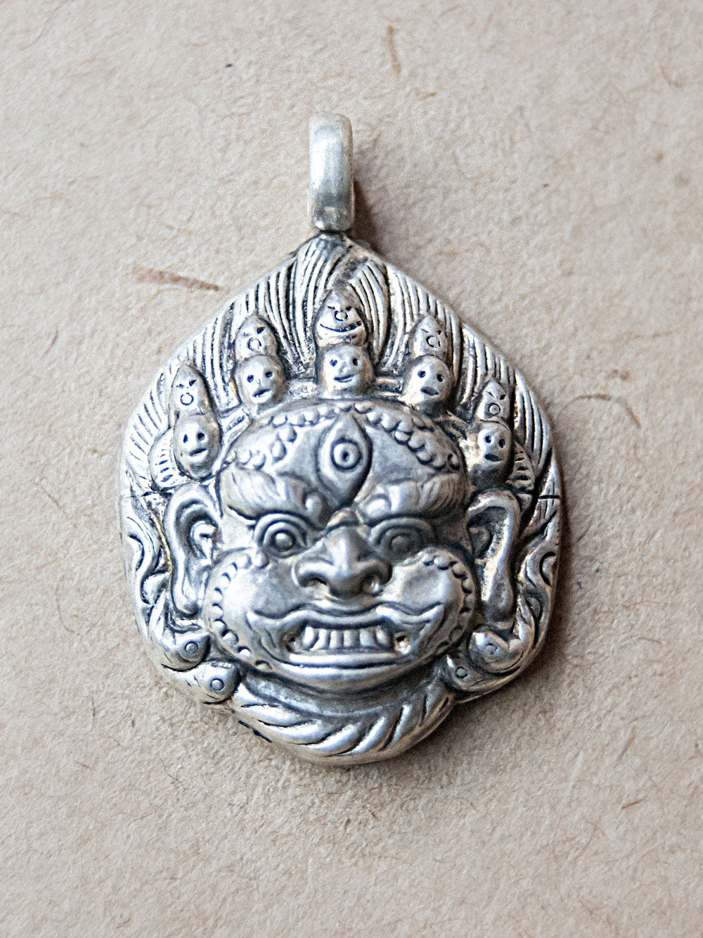 Pendant - Mahakala Silver Pendant