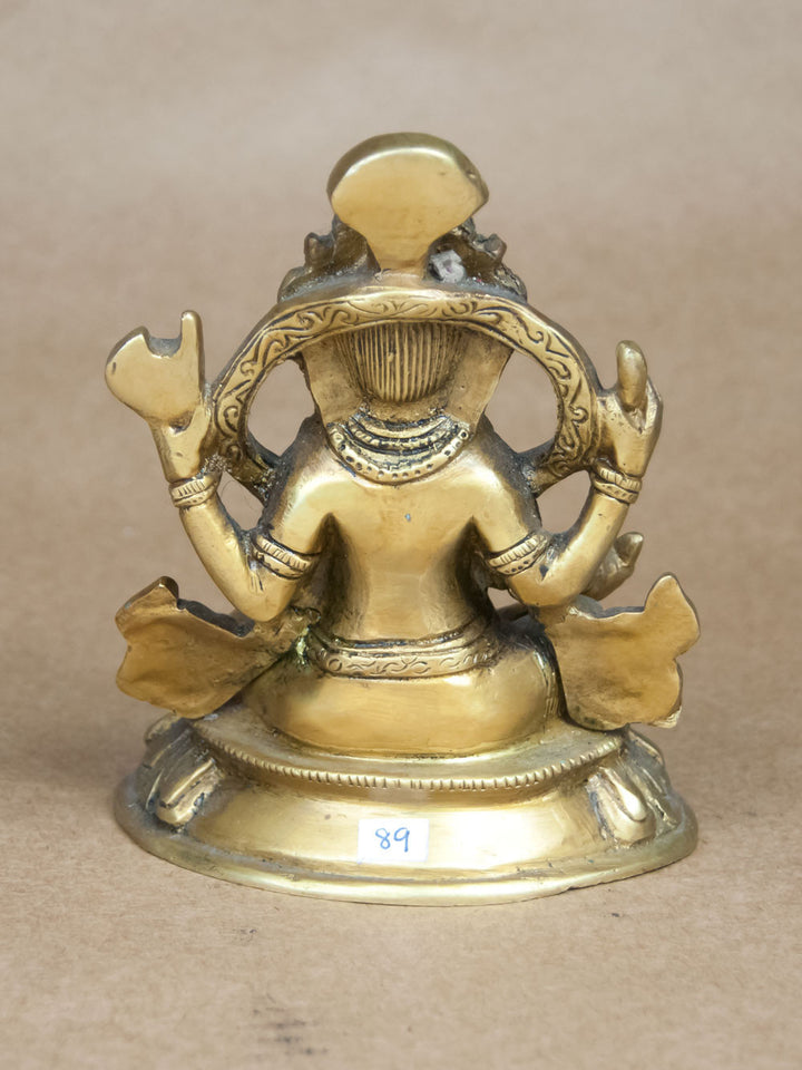 Statues - Brass Ganesha Statue