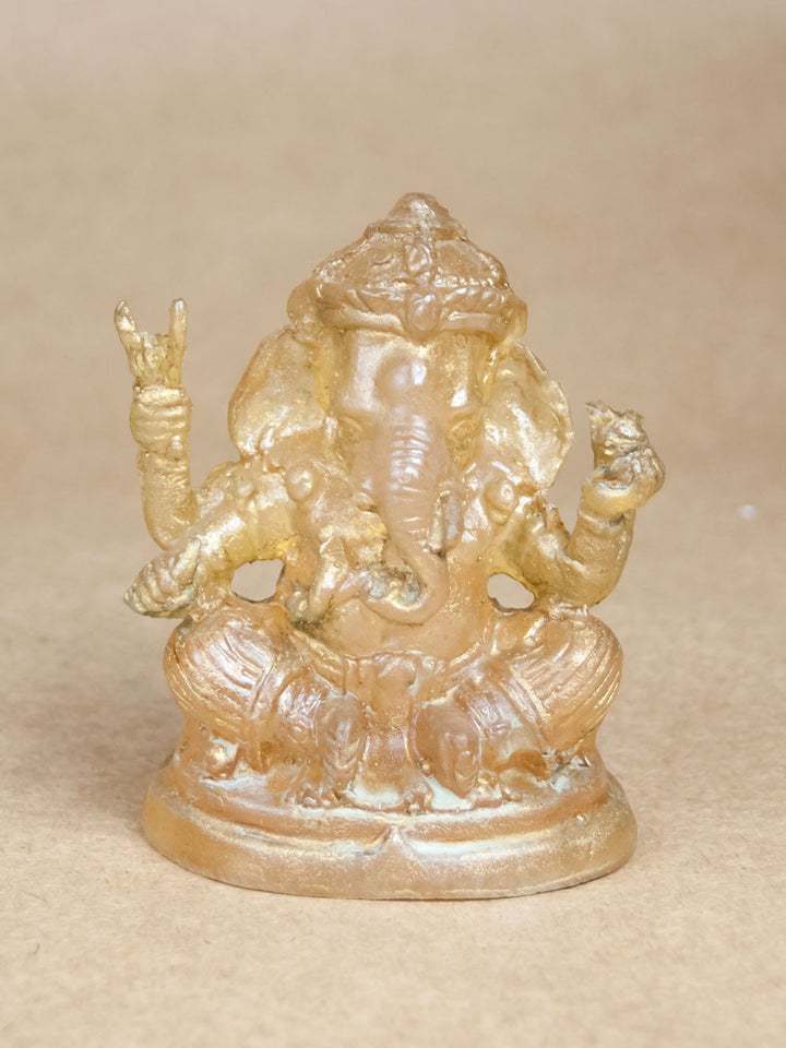 Statues - Tree Sap Resin Ganesha Statue