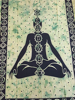 Tapestry - Seven Chakra Twin Tapestry