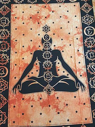 Tapestry - Seven Chakra Twin Tapestry