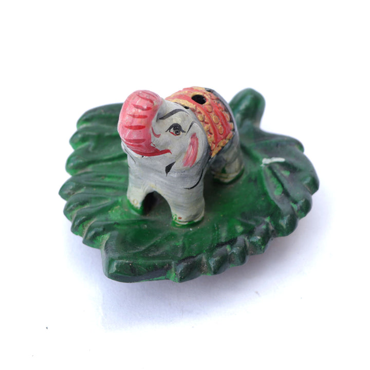 Clay Elephant incense burner