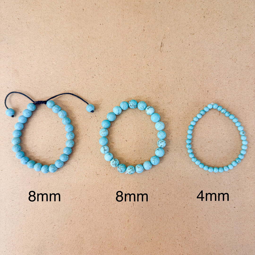 Turquoise Mala Bracelet
