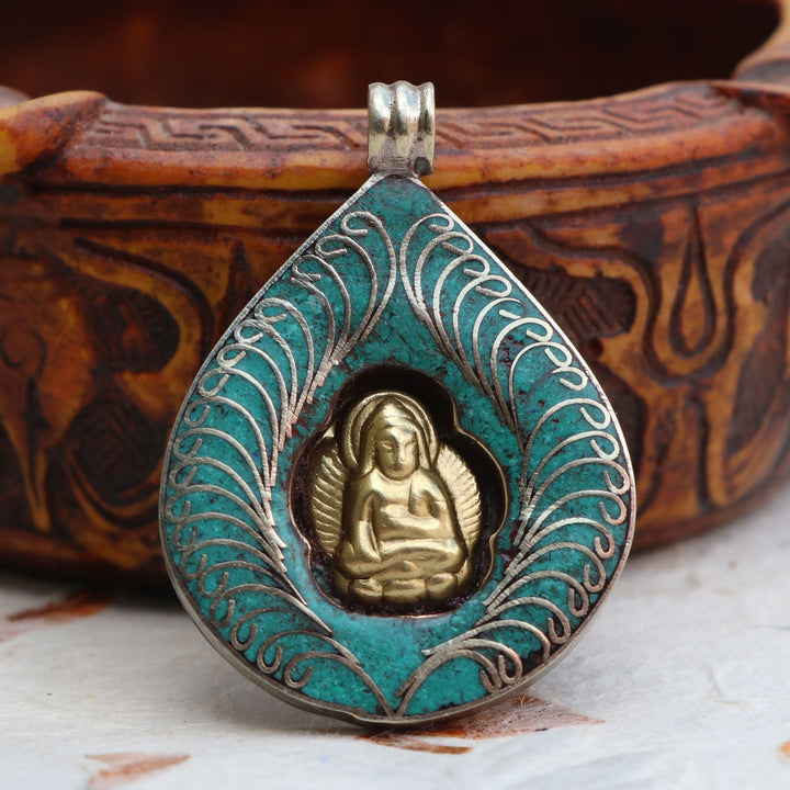 Tibetan Gautam Buddha Pendant