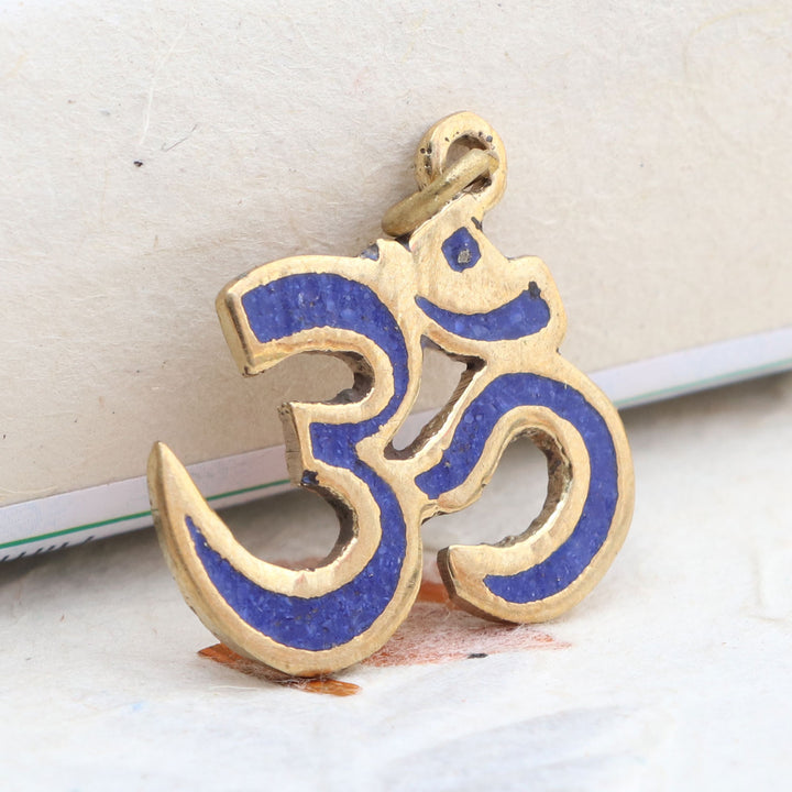 Hindu Om Brass Pendant