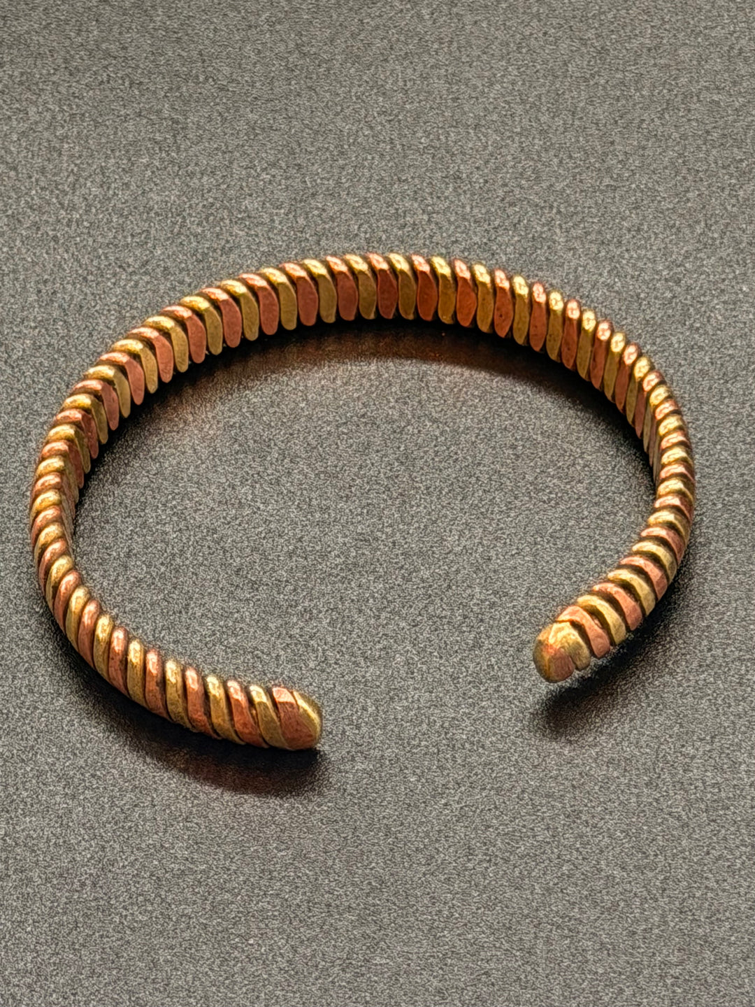 Wired Three Metal Copper Healing Bracelet