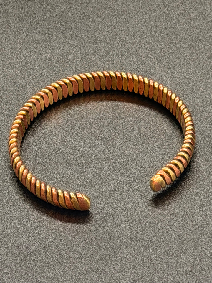 Wired Three Metal Copper Healing Bracelet