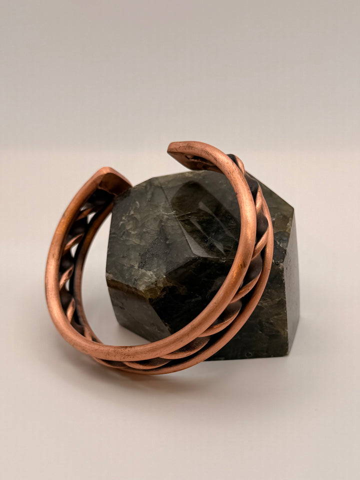 Swirled Copper Healing Bracelet