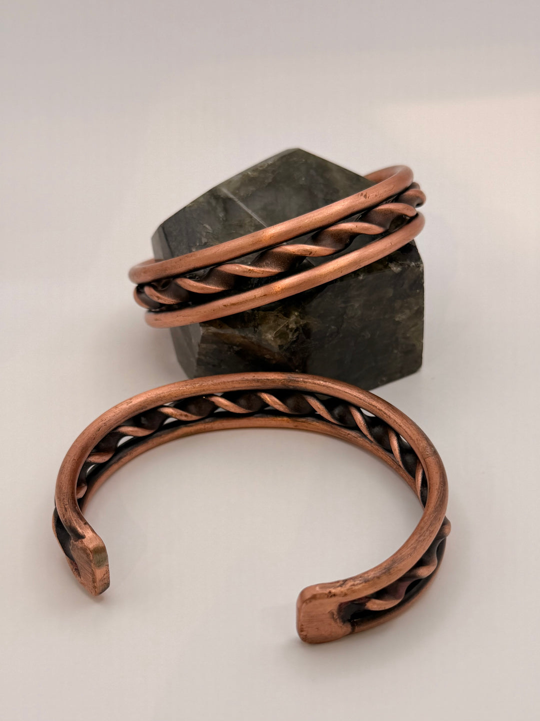Swirled Copper Healing Bracelet