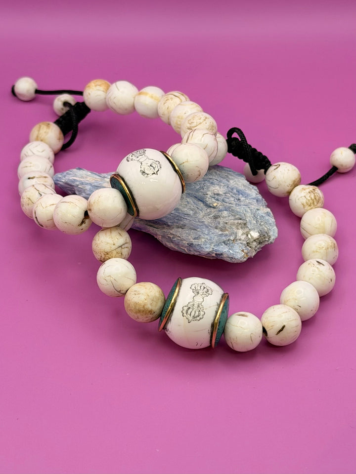 Conch Shell Wrist Mala Bracelet