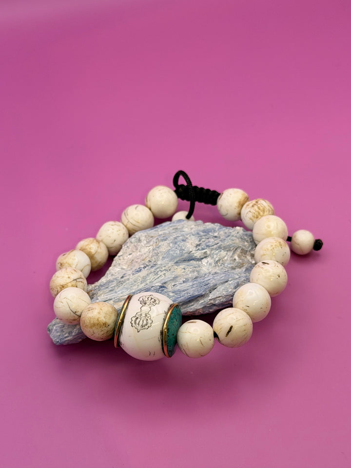 Conch Shell Wrist Mala Bracelet