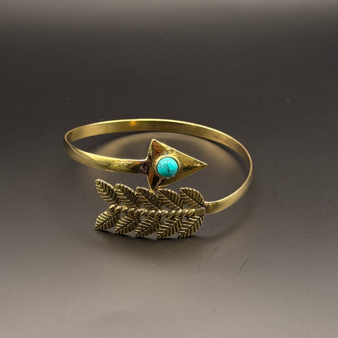 Adjustable Feather & Arrow Bracelet