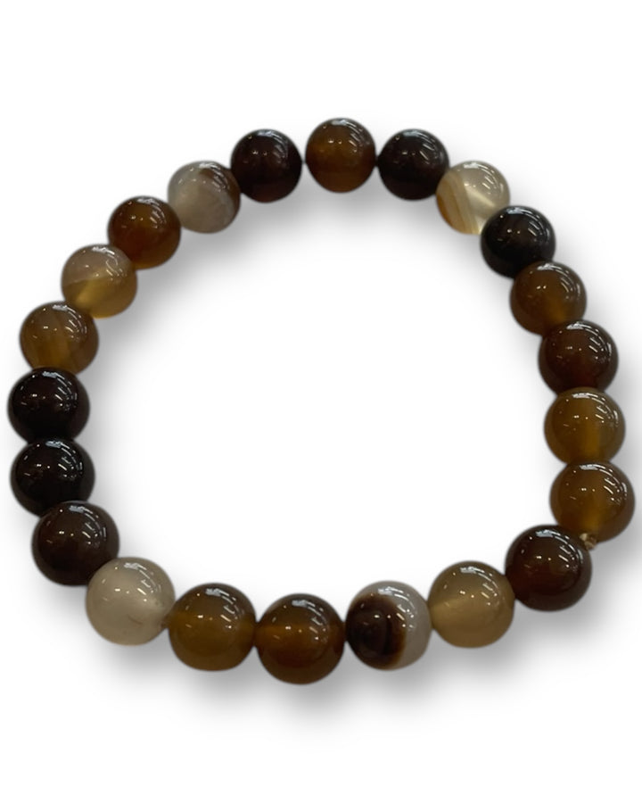 Agate Mala Bracelet