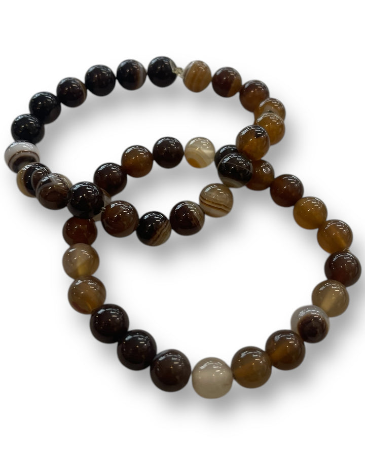 Agate Mala Bracelet