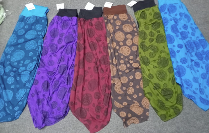 Mandala Patterned Harem Pants