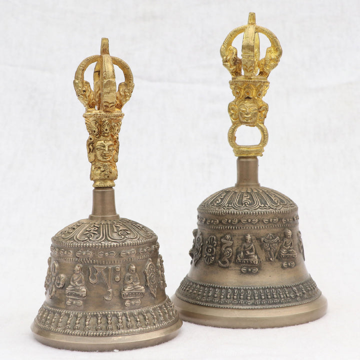 Tibetan Gold Plated Bell