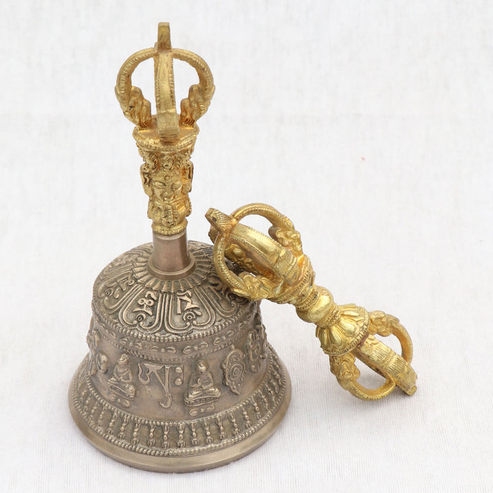 Tibetan Gold Plated Bell