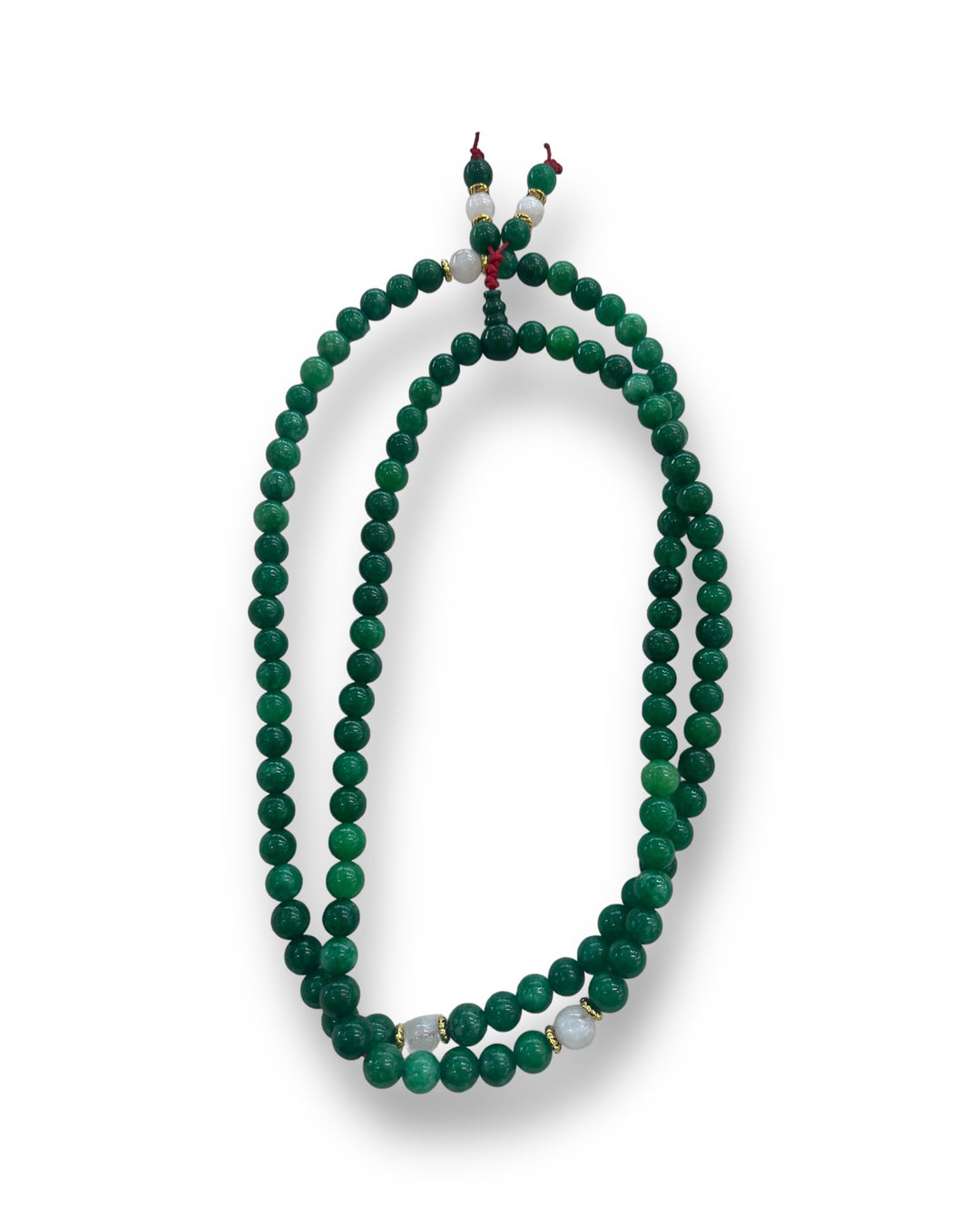 Green Jade Mala Bead