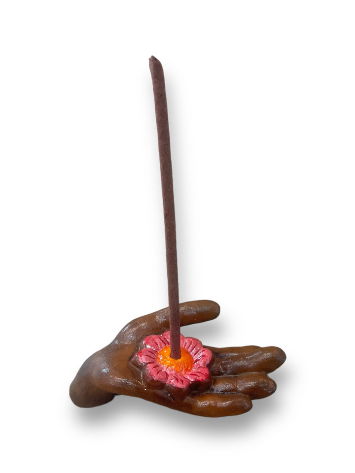 Buddha Lotus Hand Incense Burner