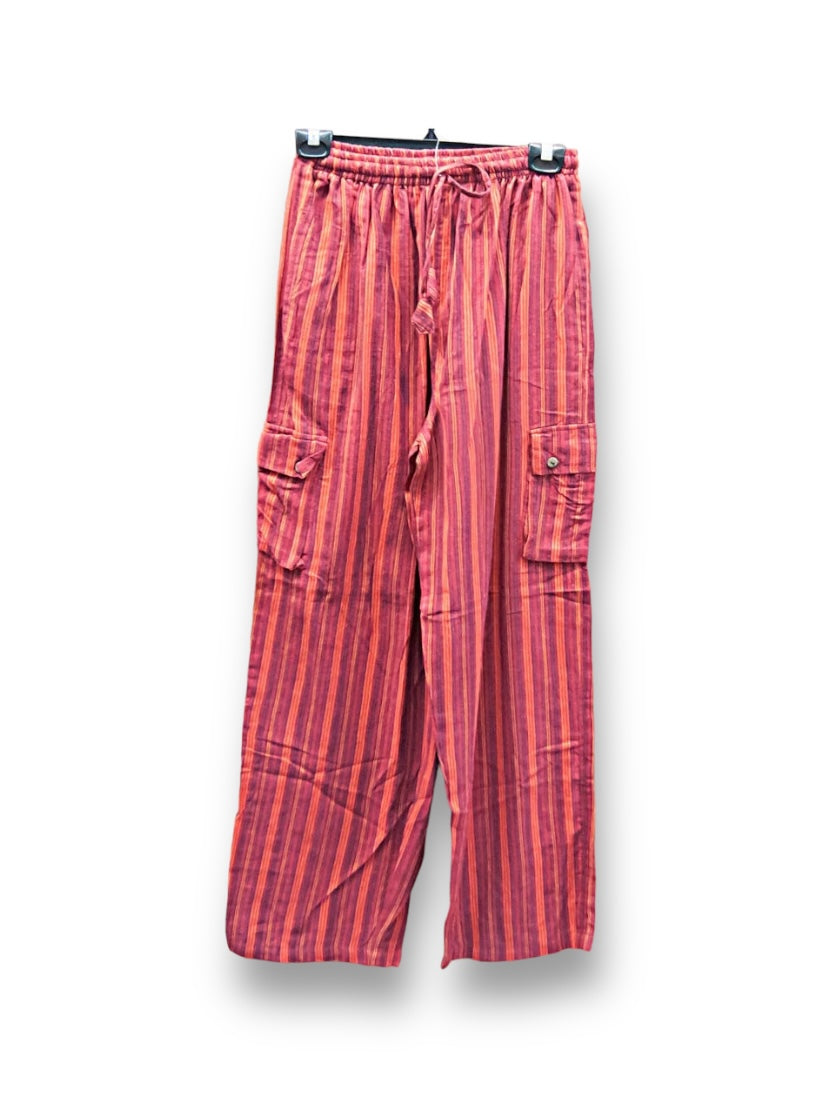 Striped Cargo Pants