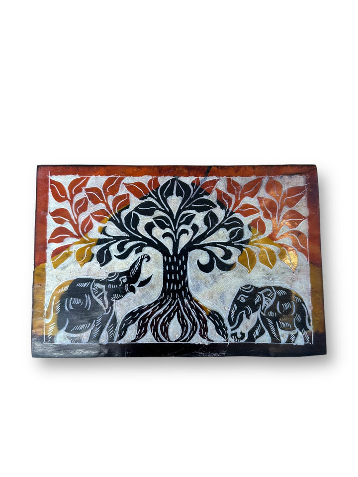 Elephant Tree of LIfe Jewelry Box