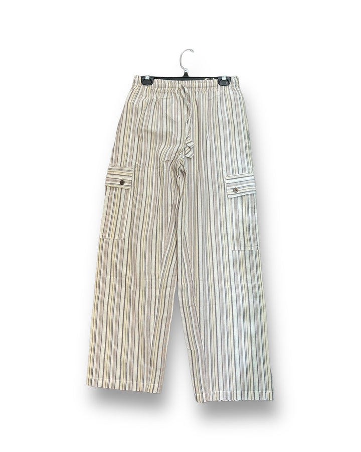 Striped Cargo Pants
