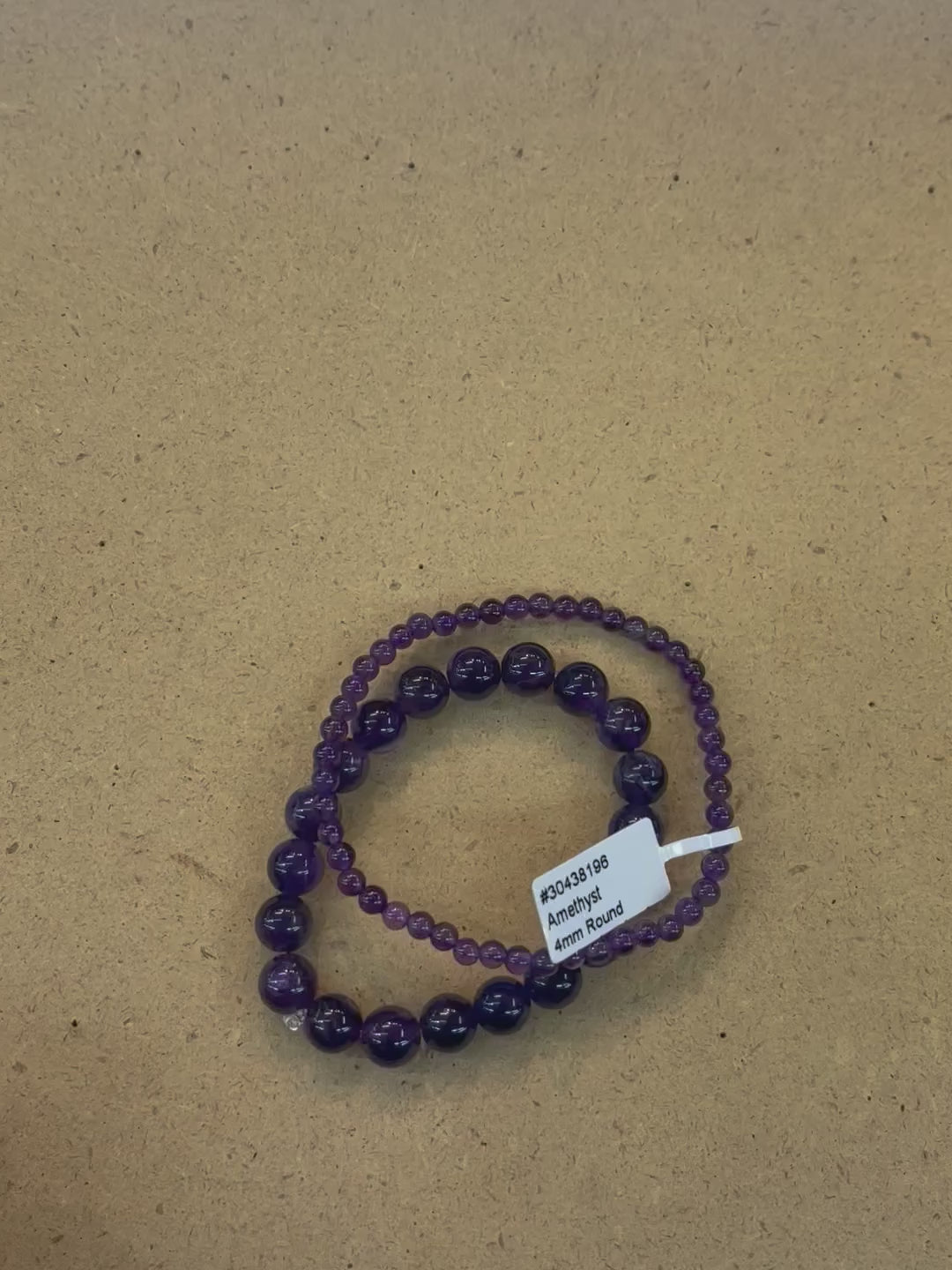 Amethyst Mala Bracelet