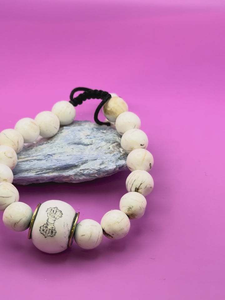 Conch Shell Wrist Mala Bracelet