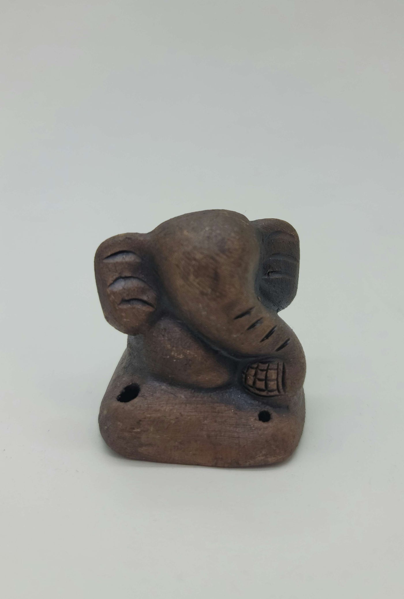 Elephant Clay Incense Burner