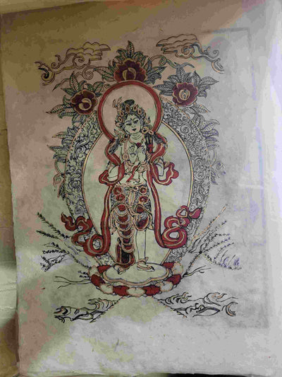 Hand Made Rice Paper Painting