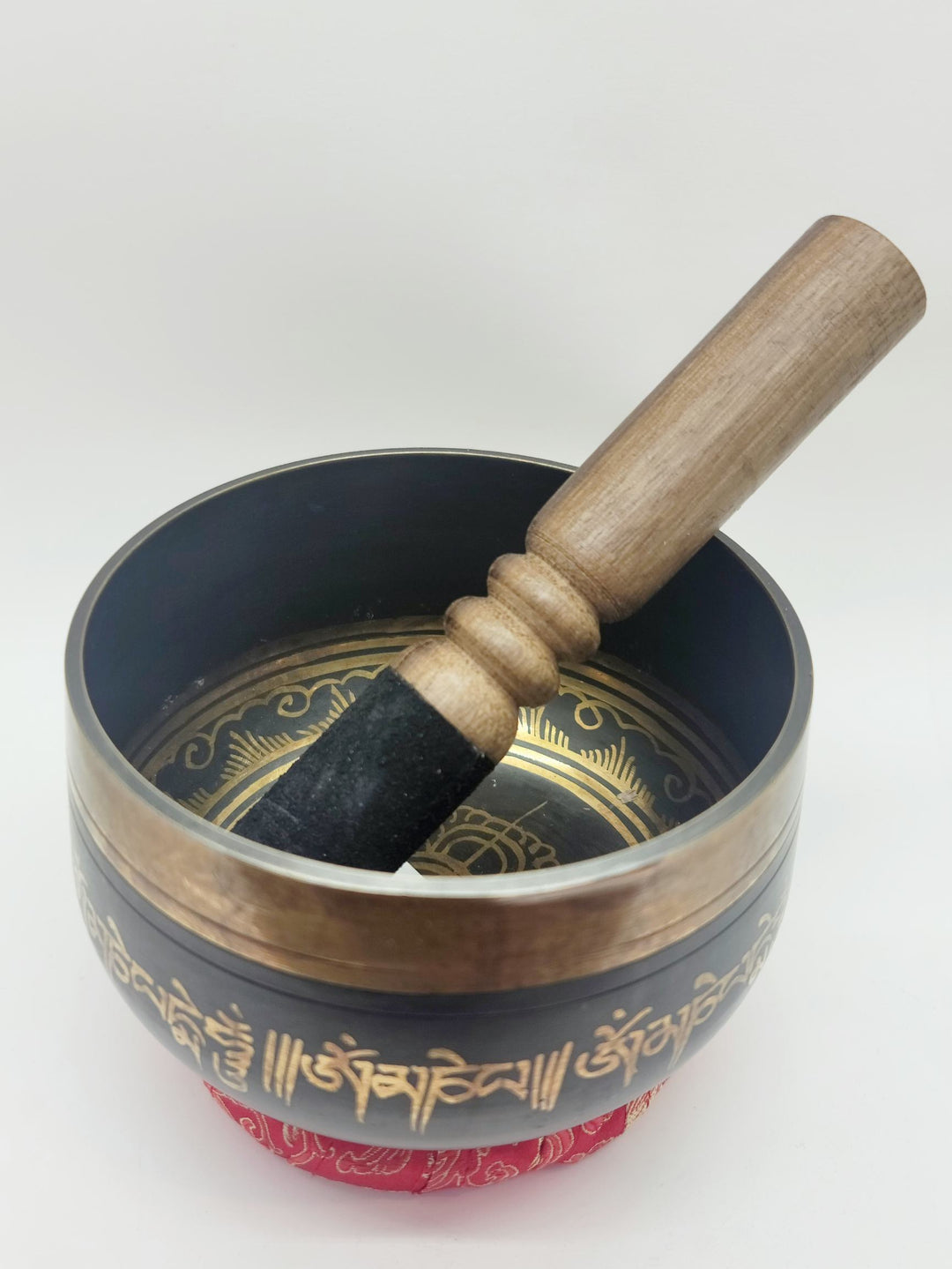 Black Machine Made Singing Bowl