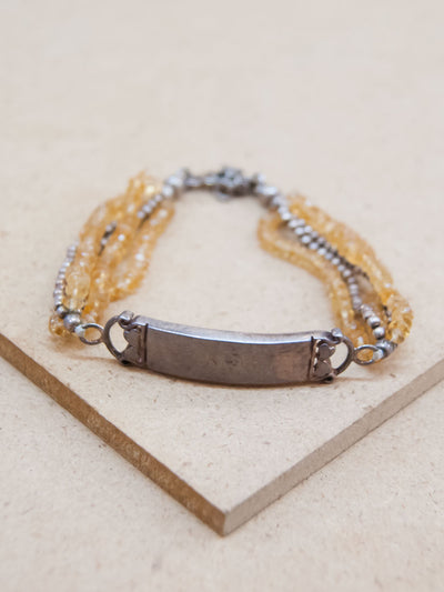 Beads Silver Bracelet