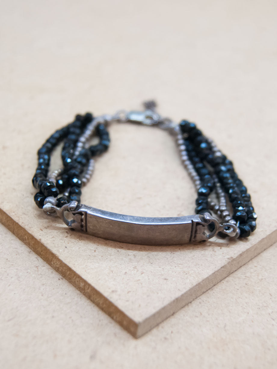 Beads Silver Bracelet