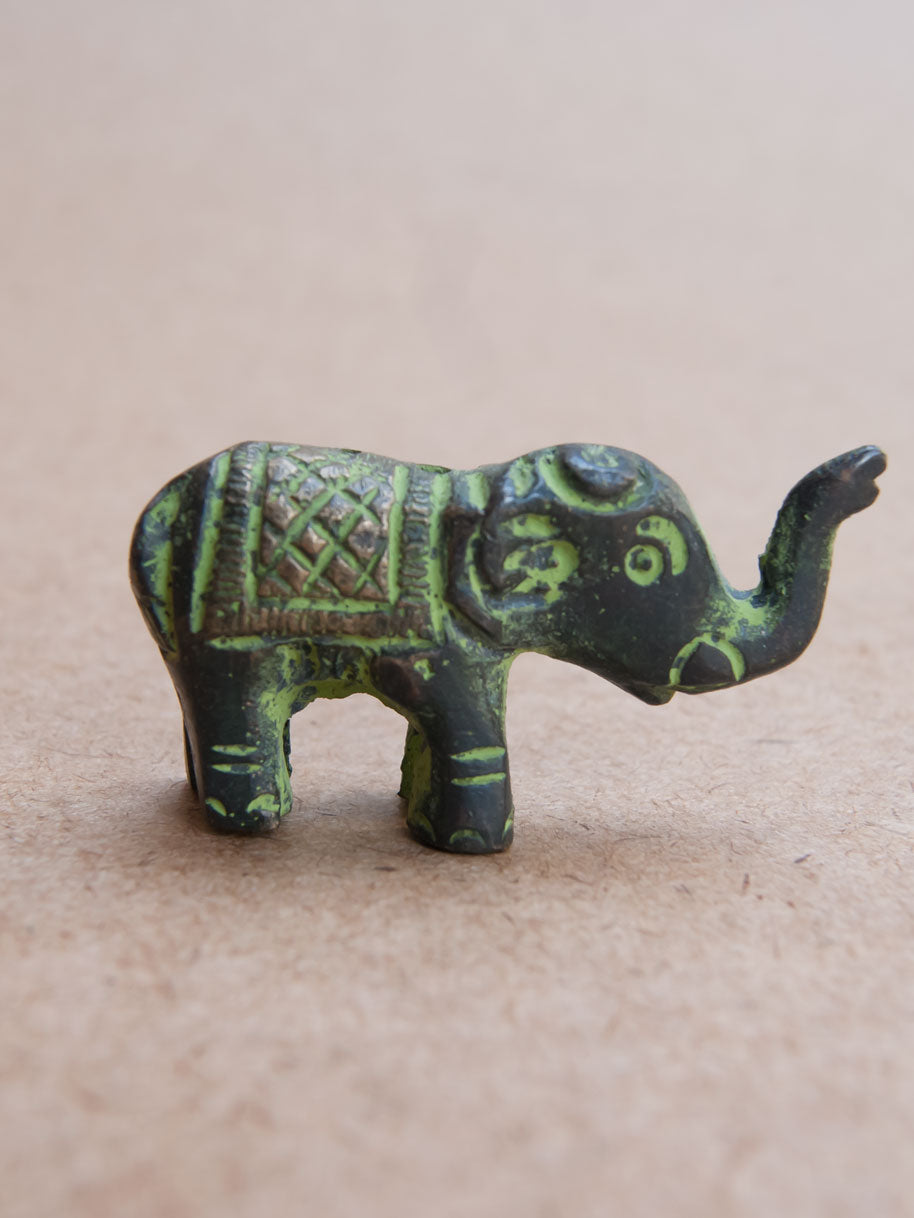 Elephant trunk  Brass Incense Burner