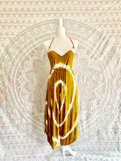 Tie Dye Jumpsuit with Pockets.