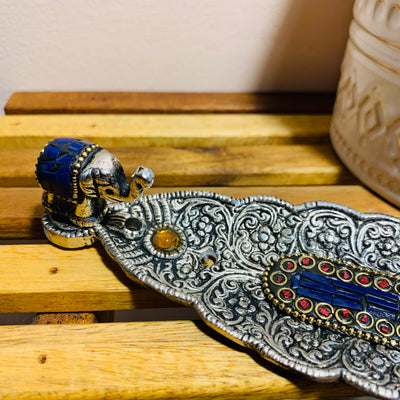 Mini Elephant Incense Burner Tray