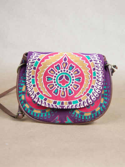 Bag - Tribal Canvas Side Bag