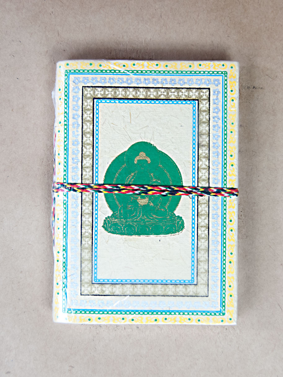 Book - Green Buddha Rice Paper Journal