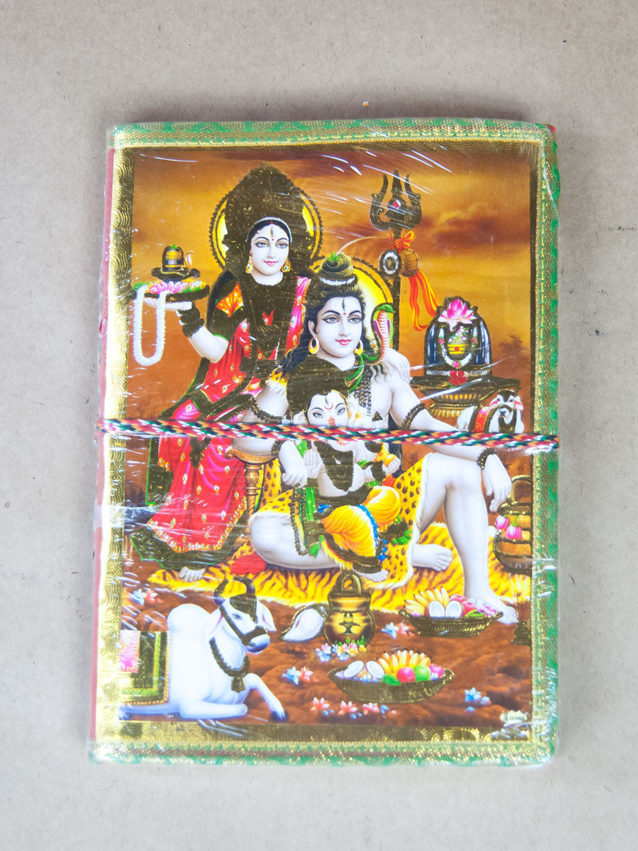 Book - Vishnu, Parvati, Ganesha Rice Paper Journal